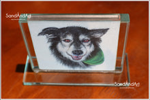 Load image into Gallery viewer, Recreate Your Dog&#39;s Photo into a Sand Portrait (One Face (Small  Size))