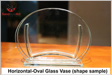 Load image into Gallery viewer, Custom Your Photos into Glass Vase by Sand  | Sand Portrait | SAND ART | (Small Size)