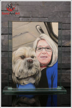 Load image into Gallery viewer, Convert Your Favorite Photo into Sand Portrait (Two Faces (Medium Size))