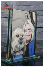 Load image into Gallery viewer, Convert Your Favorite Photo into Sand Portrait (Two Faces (Medium Size))