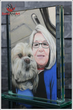 Load image into Gallery viewer, Convert Your Favorite Photo into Sand Portrait (Two Faces (Medium Size))