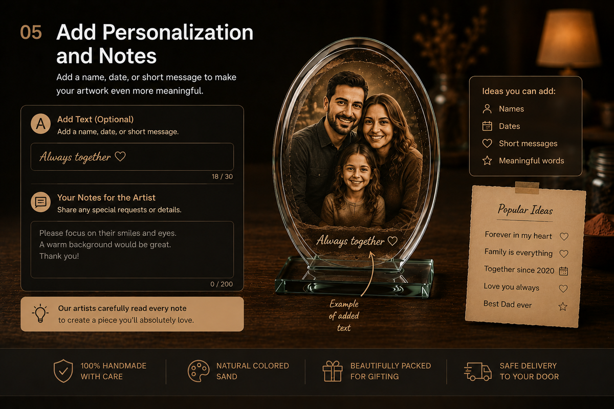 Personalization and notes