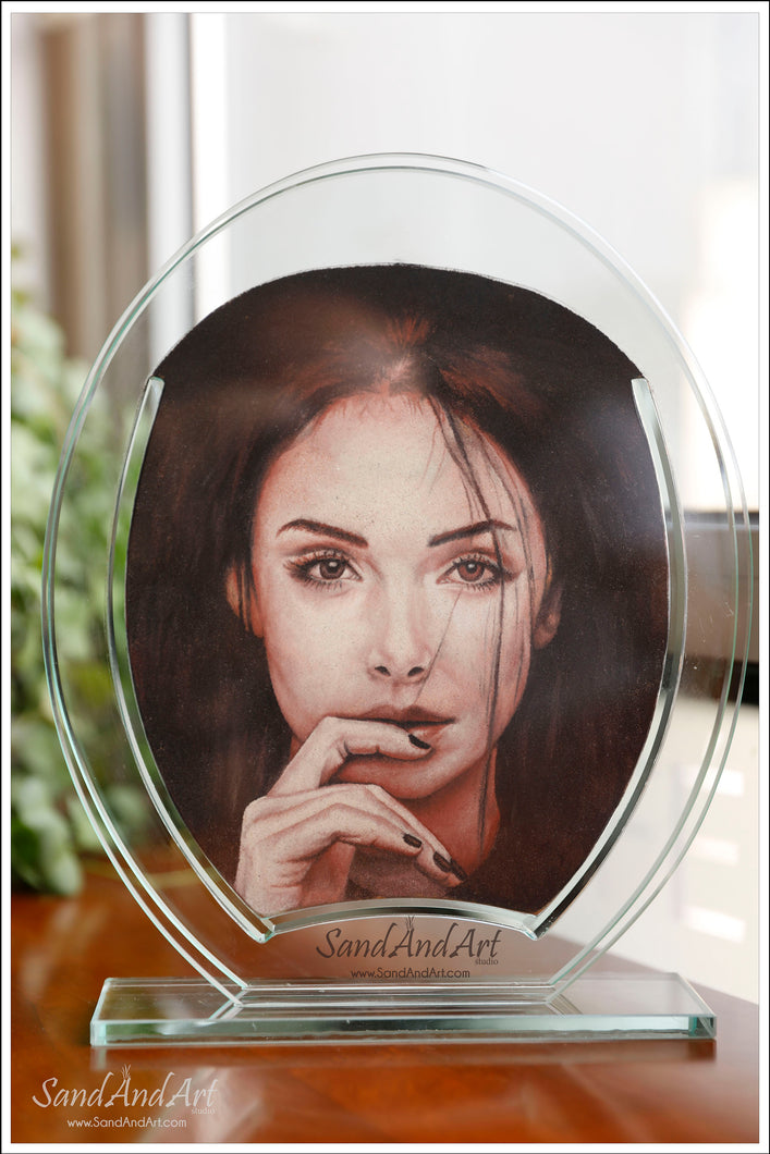 Recreate Your Photo into Sand (One Face (Medium Size))  | Sand Portrait | SAND ART