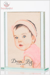 Custom Baby Portrait from Photo (One Face (Medium Size))