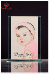 Custom Baby Portrait from Photo (One Face (Medium Size))