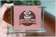 Load image into Gallery viewer, Custom Your Photos into Glass Vase by Sand  | Sand Portrait | SAND ART | (Small Size)