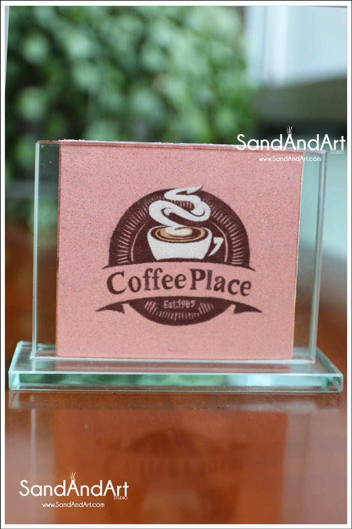 Custom Your Photos into Glass Vase by Sand  | Sand Portrait | SAND ART | (Small Size)