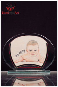 Baby Portrait from Photo (One Face (Regular Size))