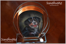 Load image into Gallery viewer, Recreate Your Dog&#39;s Photo into a Sand Portrait (One Face (Regular Size))