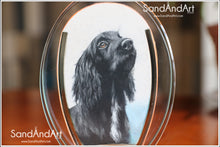 Load image into Gallery viewer, Recreate Your Dog&#39;s Photo into a Sand Portrait (One Face (Regular Size))