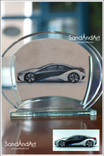 Load image into Gallery viewer, Your Photo Into Glass Vase by Sand   | Sand Portrait | SAND ART | (Small Size)