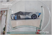 Load image into Gallery viewer, Your Photo Into Glass Vase by Sand   | Sand Portrait | SAND ART | (Small Size)