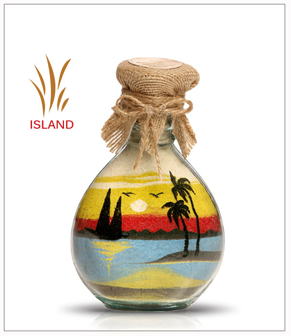Sand in Bottle Art