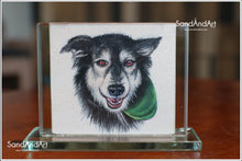 Load image into Gallery viewer, Recreate Your Dog&#39;s Photo into a Sand Portrait (One Face (Small  Size))