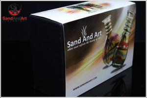 Sand Art In Glass Bottle