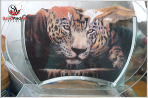 Custom Pet Portrait from Photo |  Sand Portrait | SAND ART | (Regular Size)
