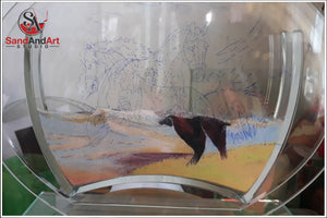 Personalize Your Picture into Sand Portrait | SAND ART | (Regular Size)
