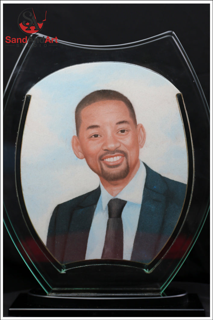 Personalize Photo to Sand Portrait (One Face (Large Size))