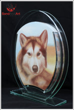 Load image into Gallery viewer, Recreate Your Dog&#39;s Photo into a Sand Portrait (One Face (Medium Size))