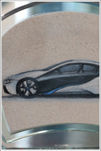 Load image into Gallery viewer, Your Photo Into Glass Vase by Sand   | Sand Portrait | SAND ART | (Small Size)