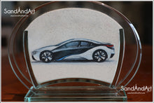 Load image into Gallery viewer, Your Photo Into Glass Vase by Sand   | Sand Portrait | SAND ART | (Small Size)