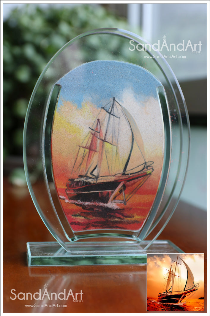 Recreate Your Photo into Sand Portrait | SAND ART | (Small Size)
