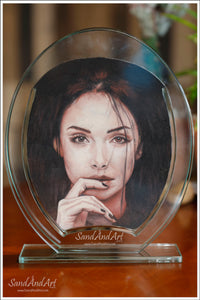 Recreate Your Photo into Sand (One Face (Medium Size))  | Sand Portrait | SAND ART